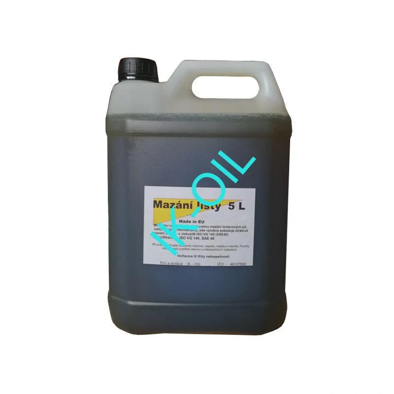 Olej na lištu a řetěz, 5L