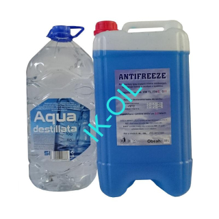 Happy Car Antifreeze G11, 10l + Destilovaná voda, 5l